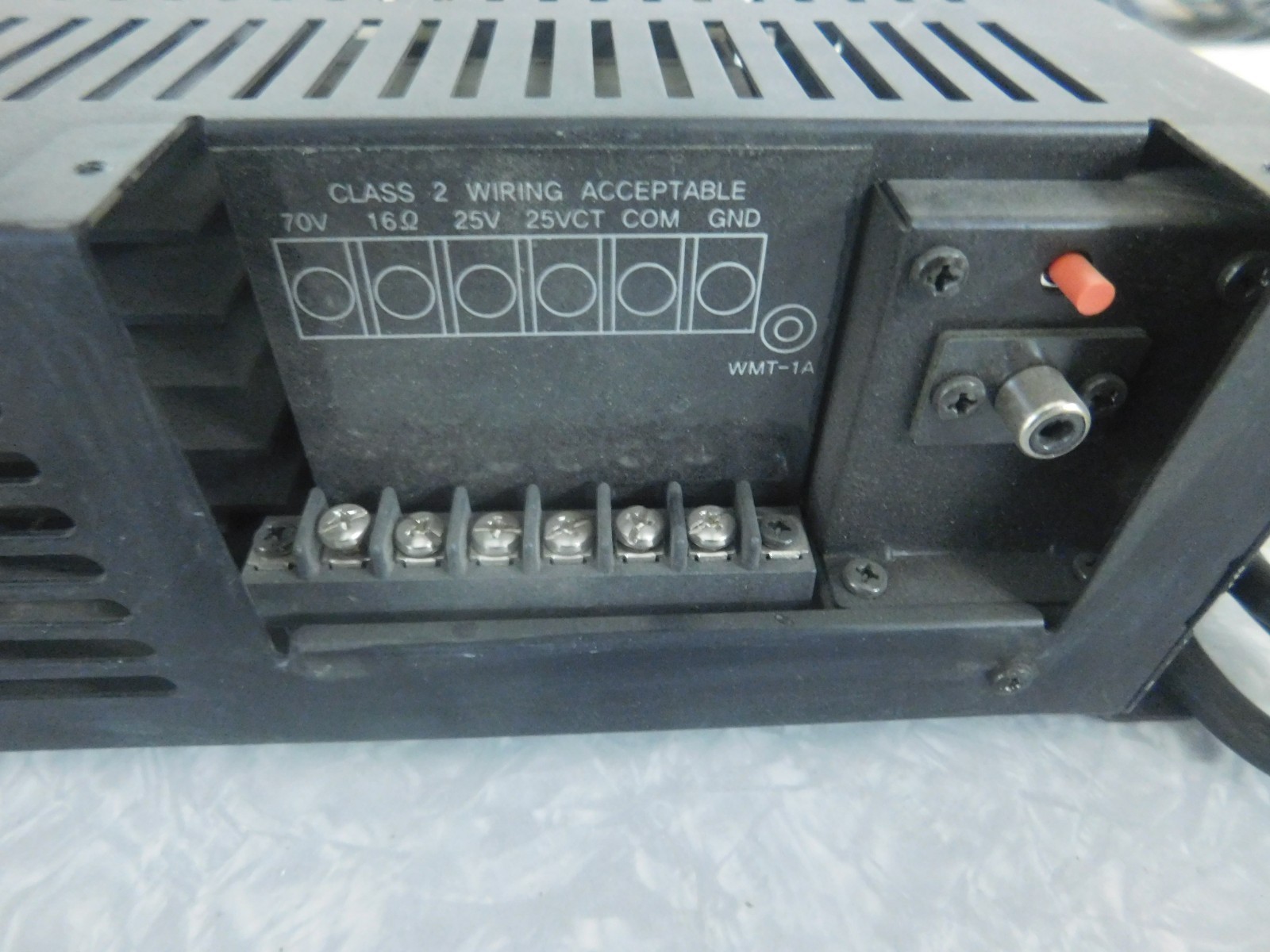 Bogen Communications TPU-60B 60 Watt Amplifier *Crackling Noise*