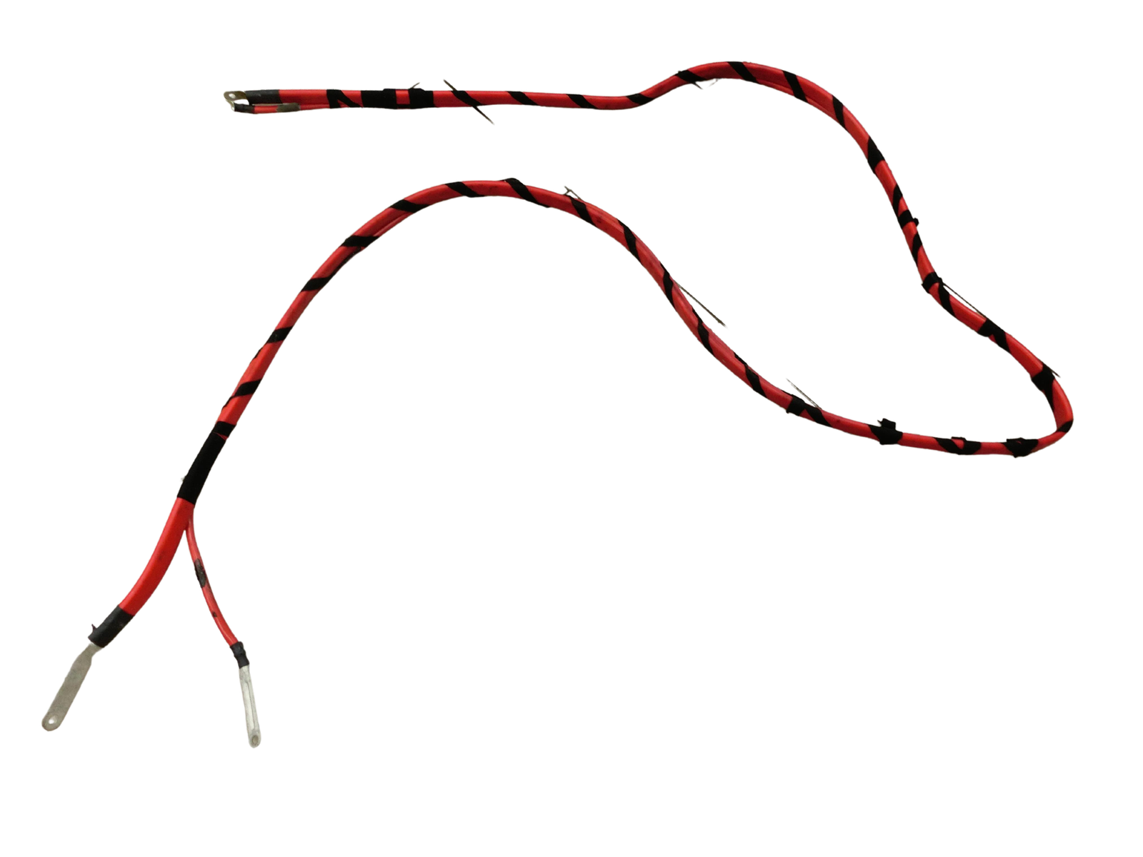 BMW E65 745D 05-08  Batteriekabel Kabelbaum Batterie Plus Pos.3  - Bild 1
