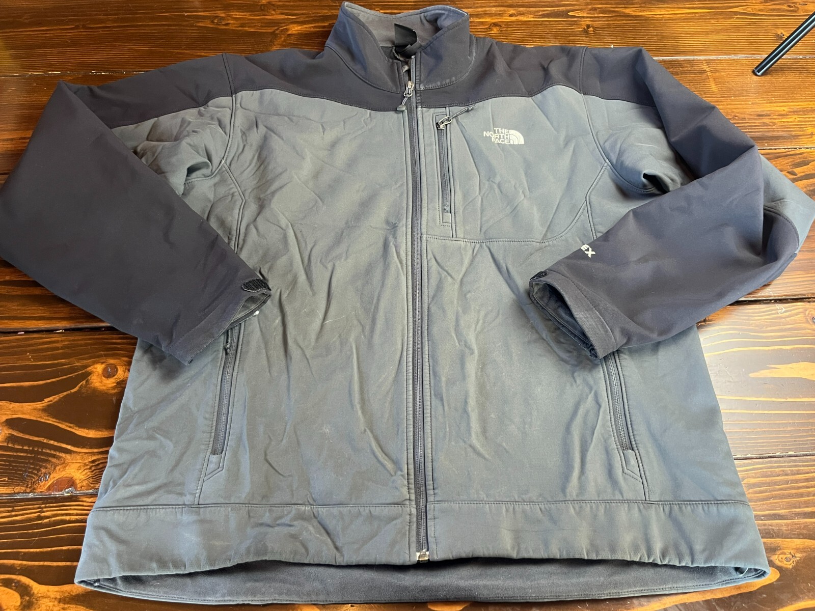 The North Face Sweatshirt, Men's Size XL, Black Gray, Full