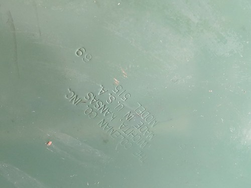 VINTAGE 1969 COLEMAN MODEL 515 CATALYTIC HEATER RATED AT 5000 - 8000 BTU