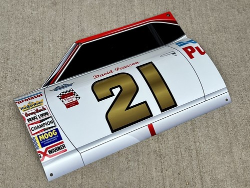WOW! Curved David P. #21 Mercury RACE CAR Door Style 3D Sign