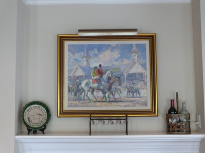 Peter Williams Original of Pat Day Kentucky Derby