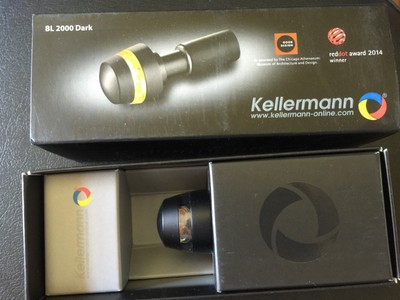 Kellermann Lenkerendenblinker BL 2000 Dark schwarz