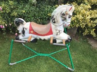 vintage hedstrom spring rocking horse