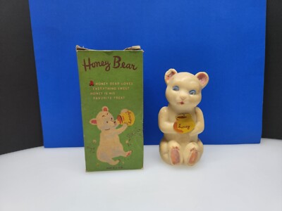 Vintage MCM Honey Bear Molded Soap By Lightfoot