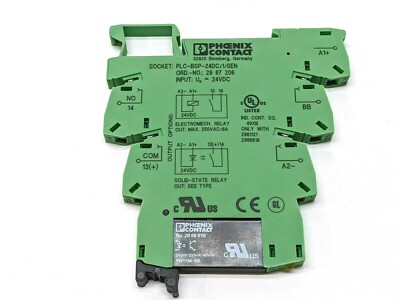Phoenix Contact PLC-OSP-24DC/48DC/100/SEN Solid State Relay Module 2967578