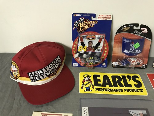 25 Old Vintage Patches Racing Nascar Decal Sticker Postcard Diecast Hat Lot #1