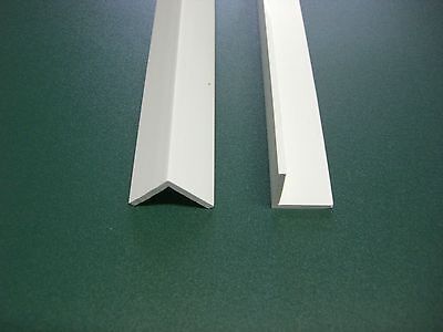 PVC – Winkelprofil Kunststoffwinkel 2 m lang – 40 x 40 x 2,5 mm