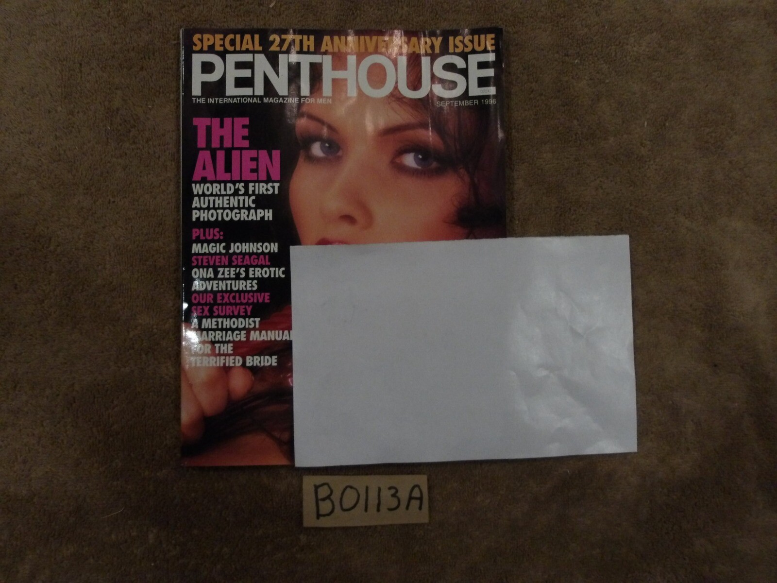 Penthouse Magazine / September 1996 / The Alien World's 1st