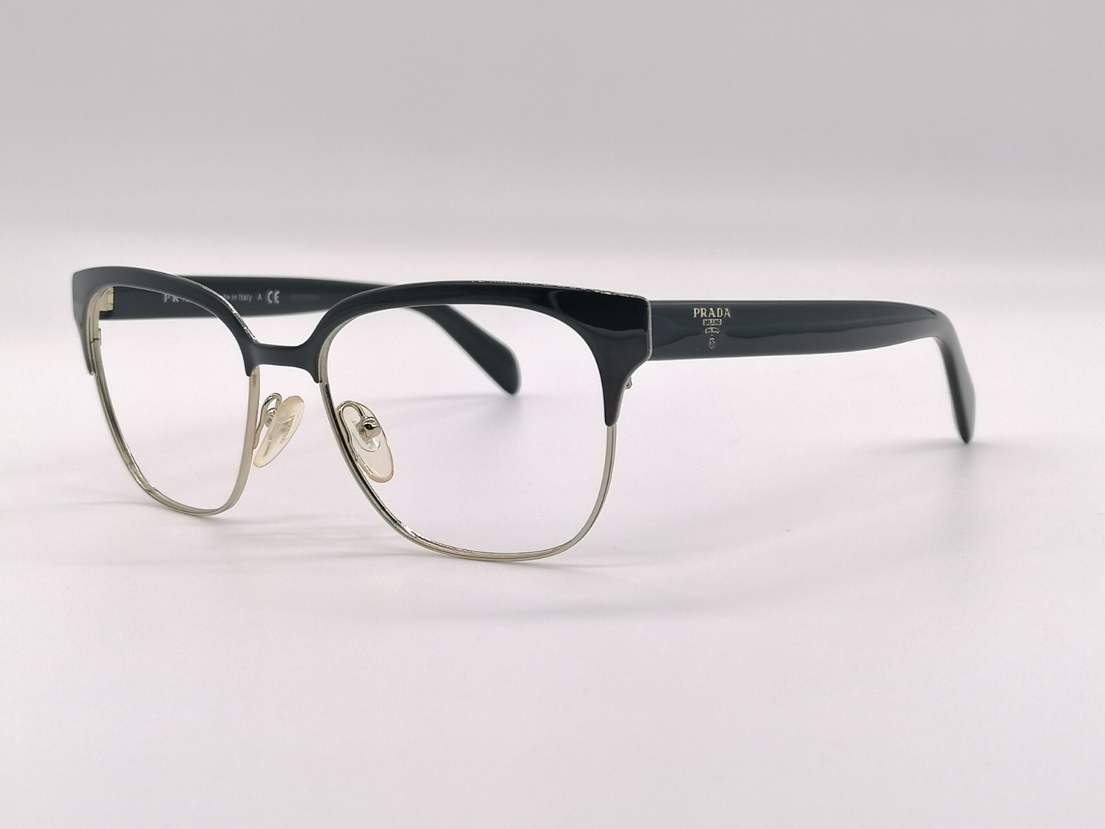 Authentic Prada VPR 54S 1AB-1O1 Full Rim Glasses Frame Women