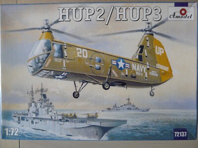 Maquette Hélicoptère 1/72 Amodel Ref 72 137 HUP2/HUP3