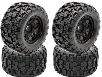Powerhobby Raptor MX Belted All Terrain Tires Mounted 17mm (4) FOR Traxxas Maxx