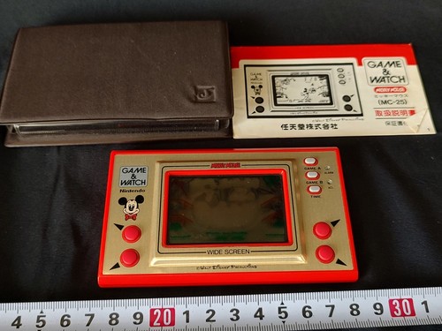 任天堂ゲームウォッチミッキィ Vintage Nintendo Game & Watch Mickey Mouse. Handheld game