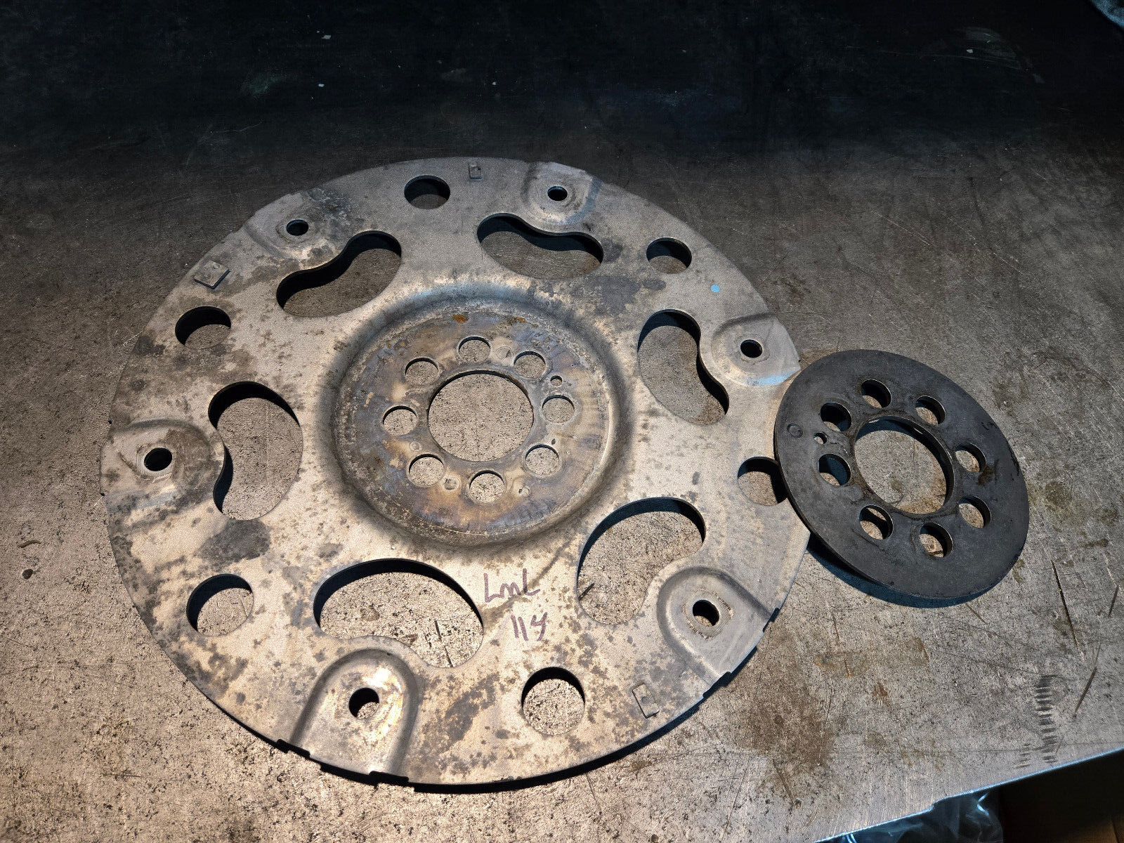 2011-2015 Duramax LML Flex Plate Allison  SPACER PLATES TORQUE PLATE - Picture 1 of 3