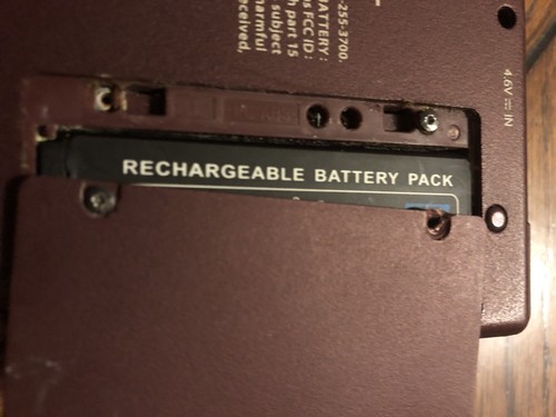 NINTENDO DSi XL BURGUNDY SYSTEM For Parts Or Not Working (Broken)