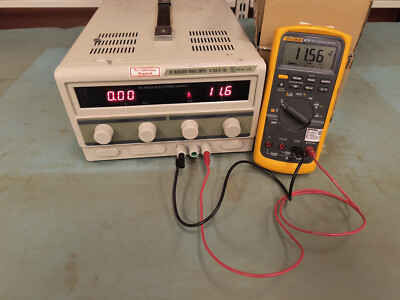 MPJA 0-30V / 0-10A DC Regulated Power Supply - Used in good working condition