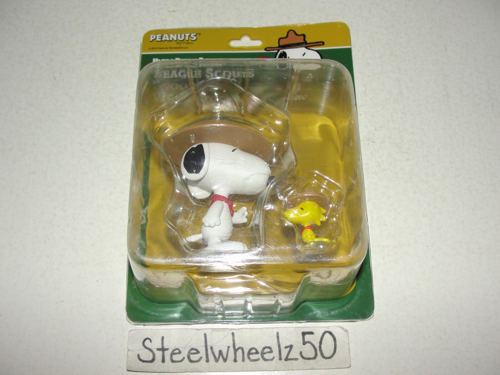 SNOOPY。ソフビ。 UDF No.691 Peanuts Series 14 Bicycle Rider Snoopy (Completed