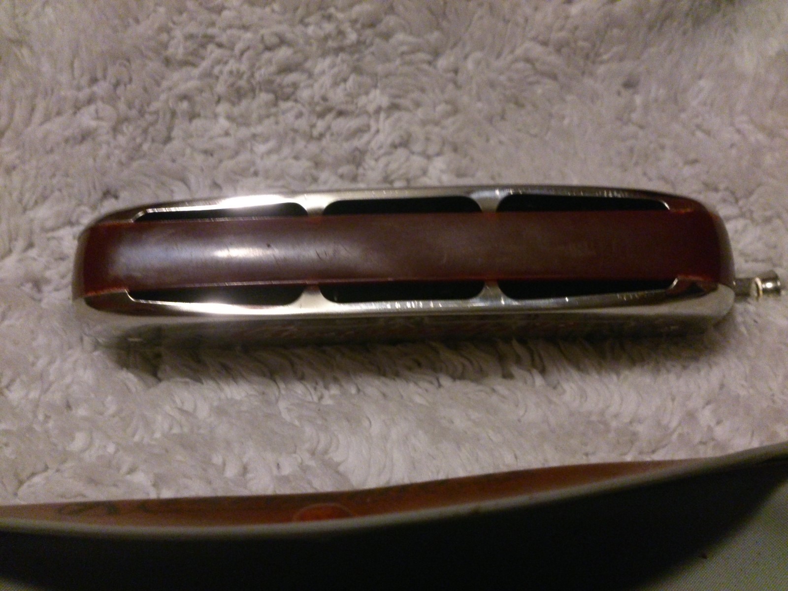 Hohner Chrometta 12 Harmonica Key of C with original case