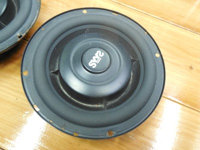 SWS 6.5X 4-Ohm HIGH PERFORMANCE SHALLOW SUBWOOFER PAIR
