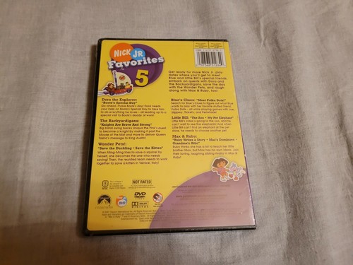 Nick Jr Favorites Vol 5 Dvd 07 Pricetronic