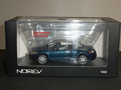 NOREV 800167 MITSUBISHI ECLIPSE SPIDER DARK BLUE DIECAST MODEL CAR