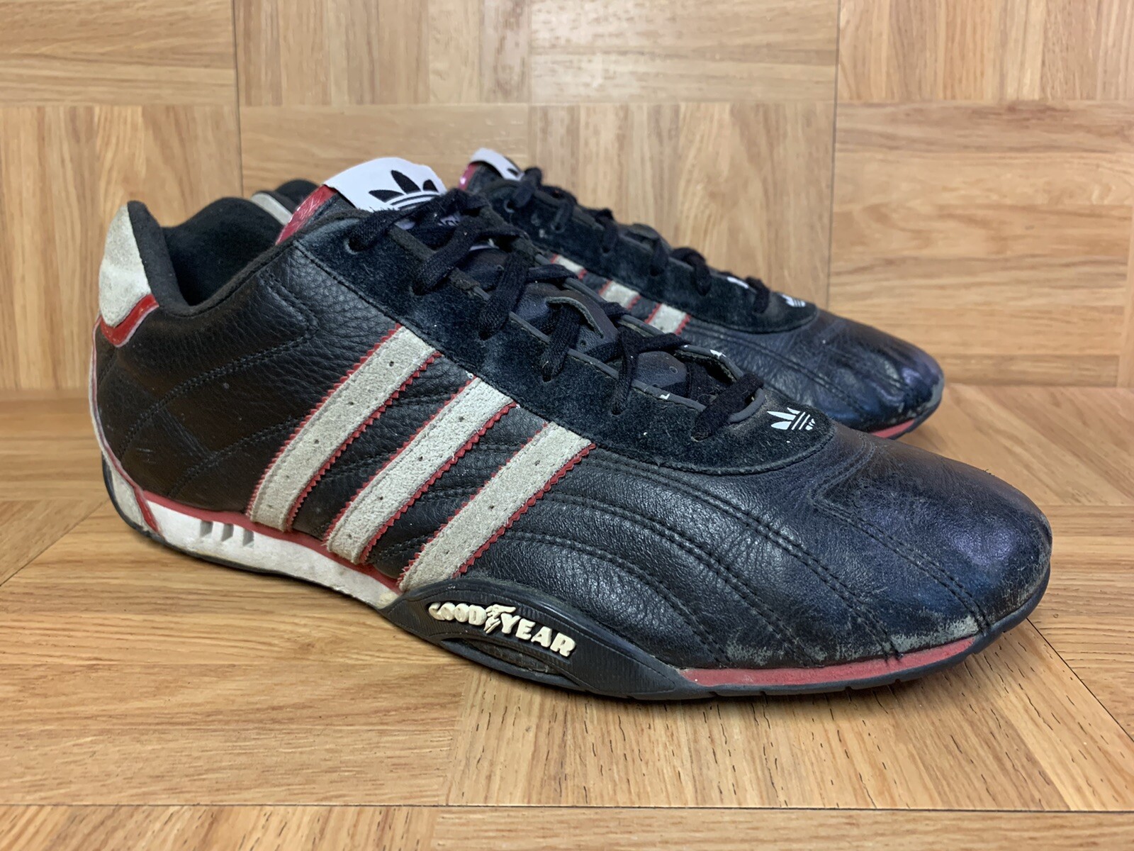 RARE Adidas Goodyear Racing Driving 