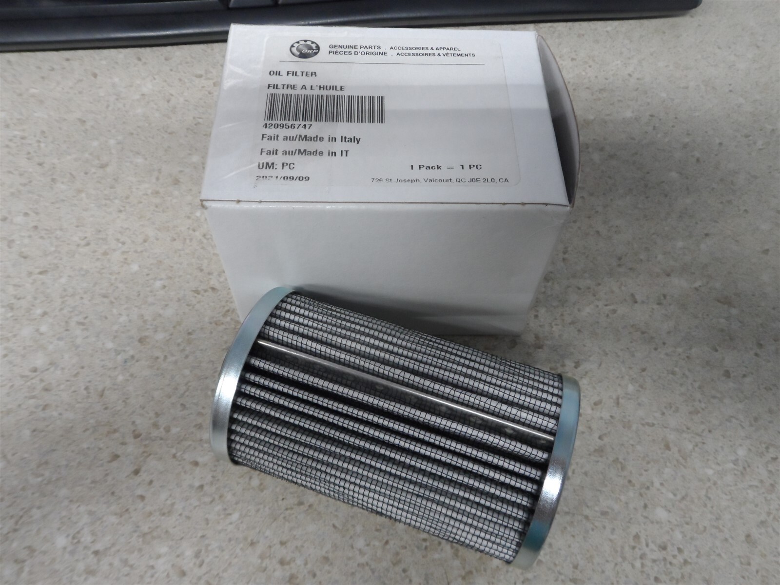 NOS OEM CAN AM Oil Filter 13-16 Spyder RS/RT/SM5/SE5/STS/RSS