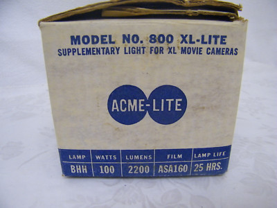 Vintage Acme-Lite Model No. 800 XL-Lite