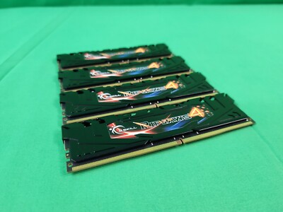 32GB (4x8GB) G.SKILL Ripjaws 4 DDR4 2400MHz (F4-2400C15Q2-64GRK) Gaming Memory