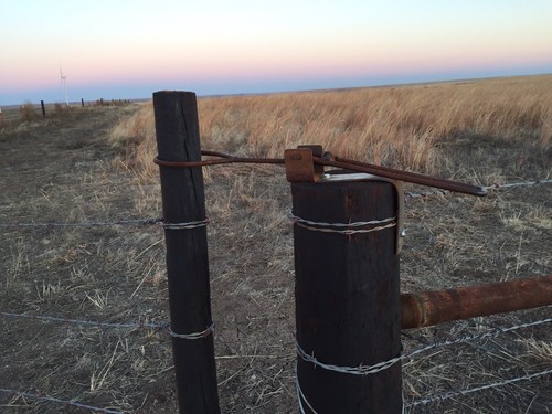 Barbed Wire Gate Latch