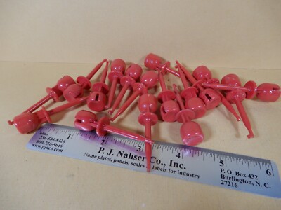 E-Z Mini-Hook Grabbers Red Qty 16 NOS