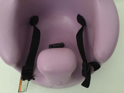 Bumbo Baby Chair Purple Lavender With Safety Straps And Tray