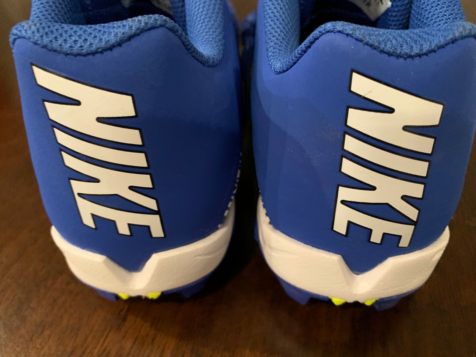 Nike Shark 2 Football Cleats Men's 7.5 Royal Blue White Black NWOB 833391-410