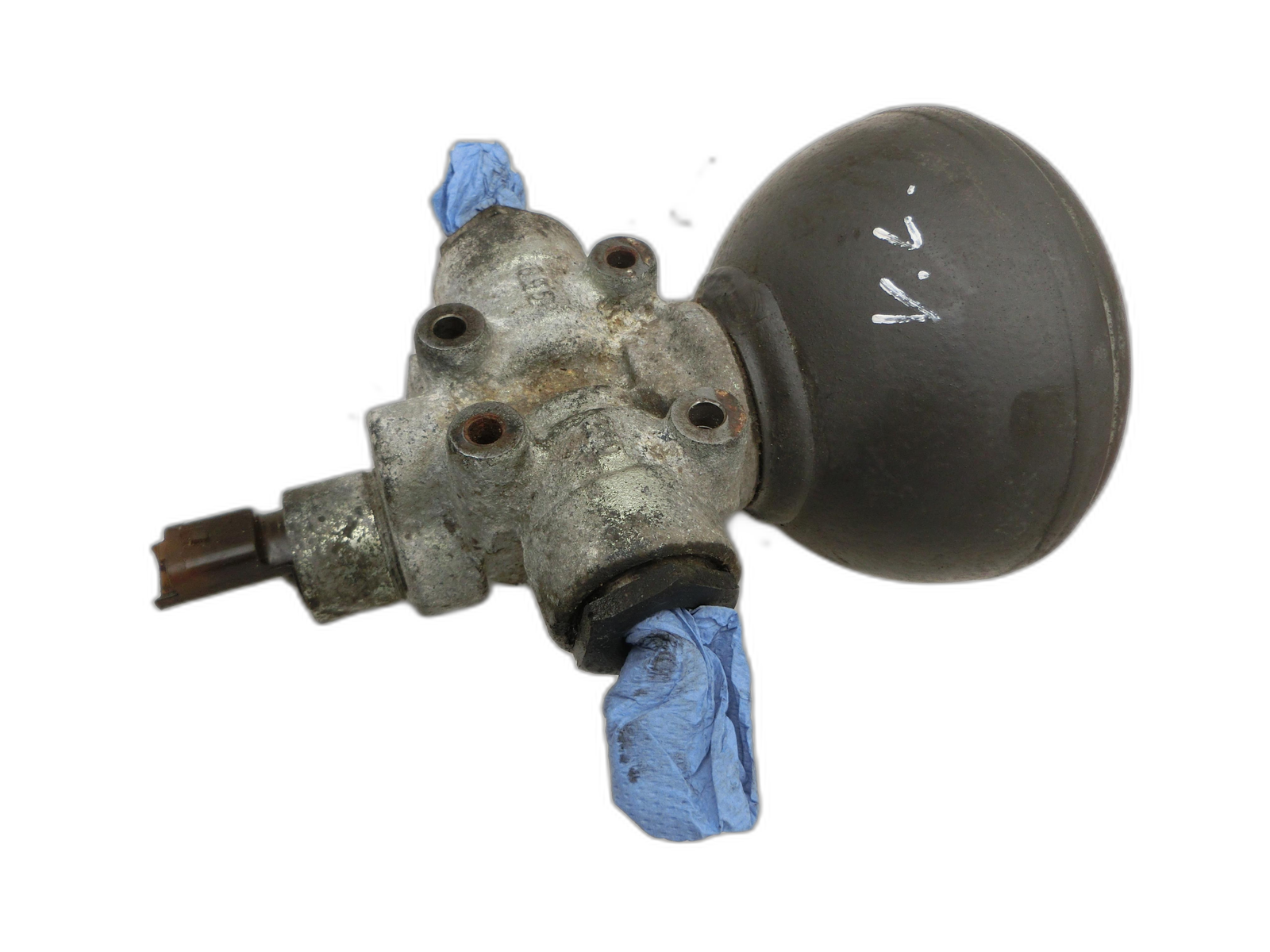 Citroen C6 TD 05-11  Verteiler Druckspeicher für Hydraulik Federung Vorne  - Bild 1