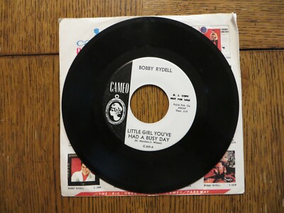 Bobby Rydell   Little Girl You've Had A Busy Day - 1964 - C-309 7'' Single VG