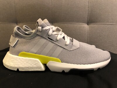ADIDAS POD-S3.1 Grey Two Shock Yellow B37363 Men’s Size 13