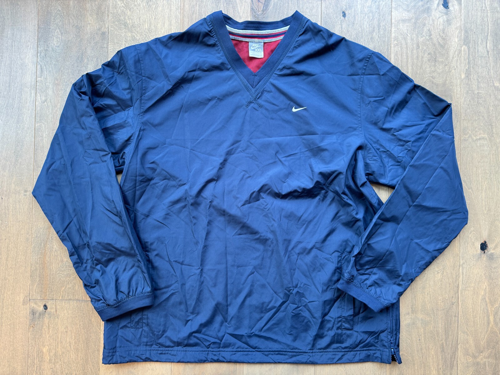 【当店限定販売】 Navy Pullover Nike Vintage Blue 255129 Neck V Windbreaker その他