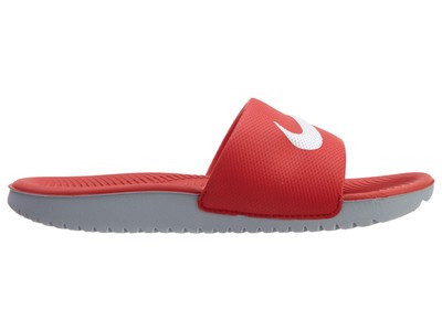 

Nike Kawa Slide University для маленьких детей, красный/белый (819352 600), University red/white