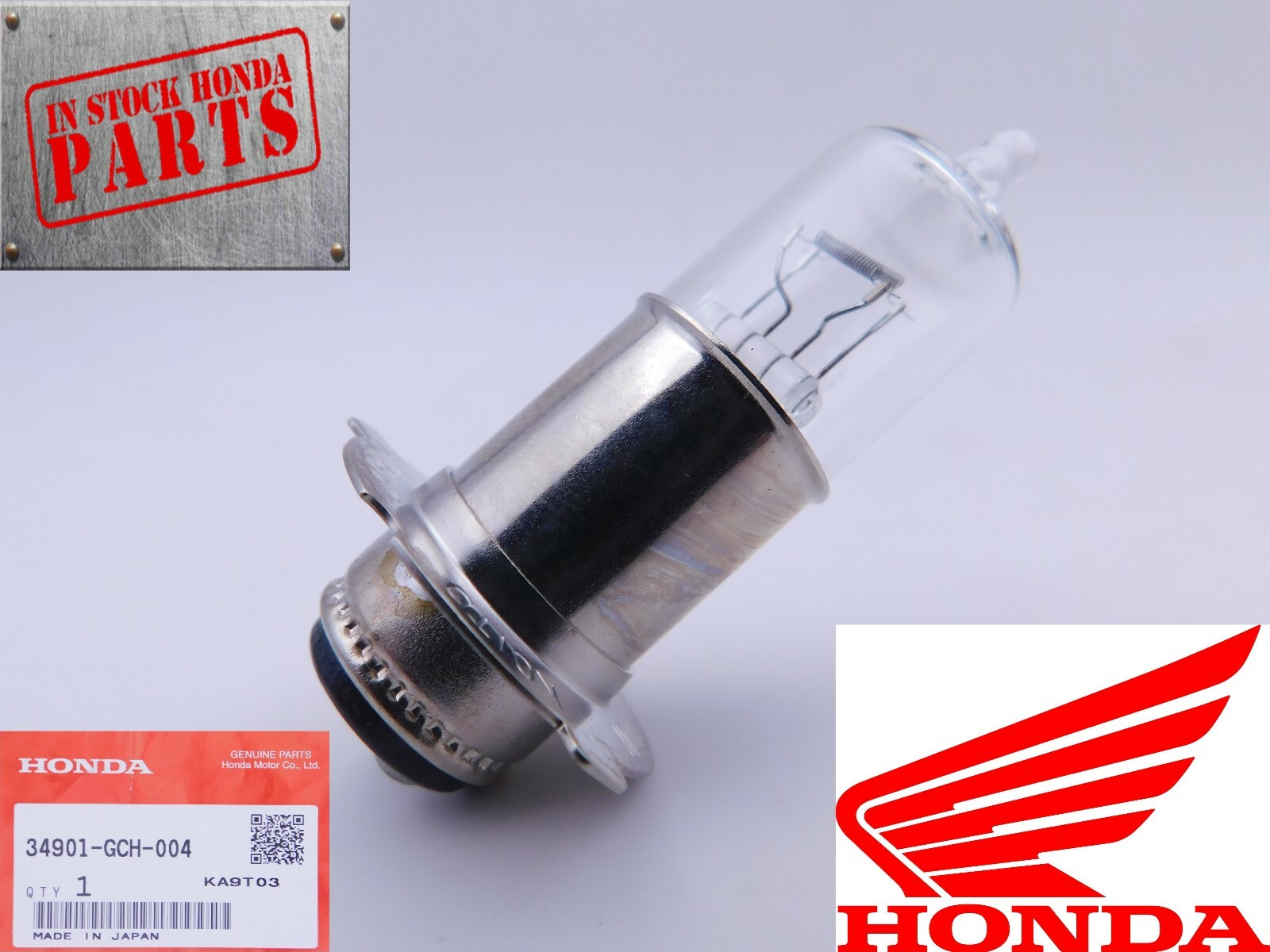 Honda Genuine Factory Honda Headlight Bulb Trx650/680 Fourtrax Rincon