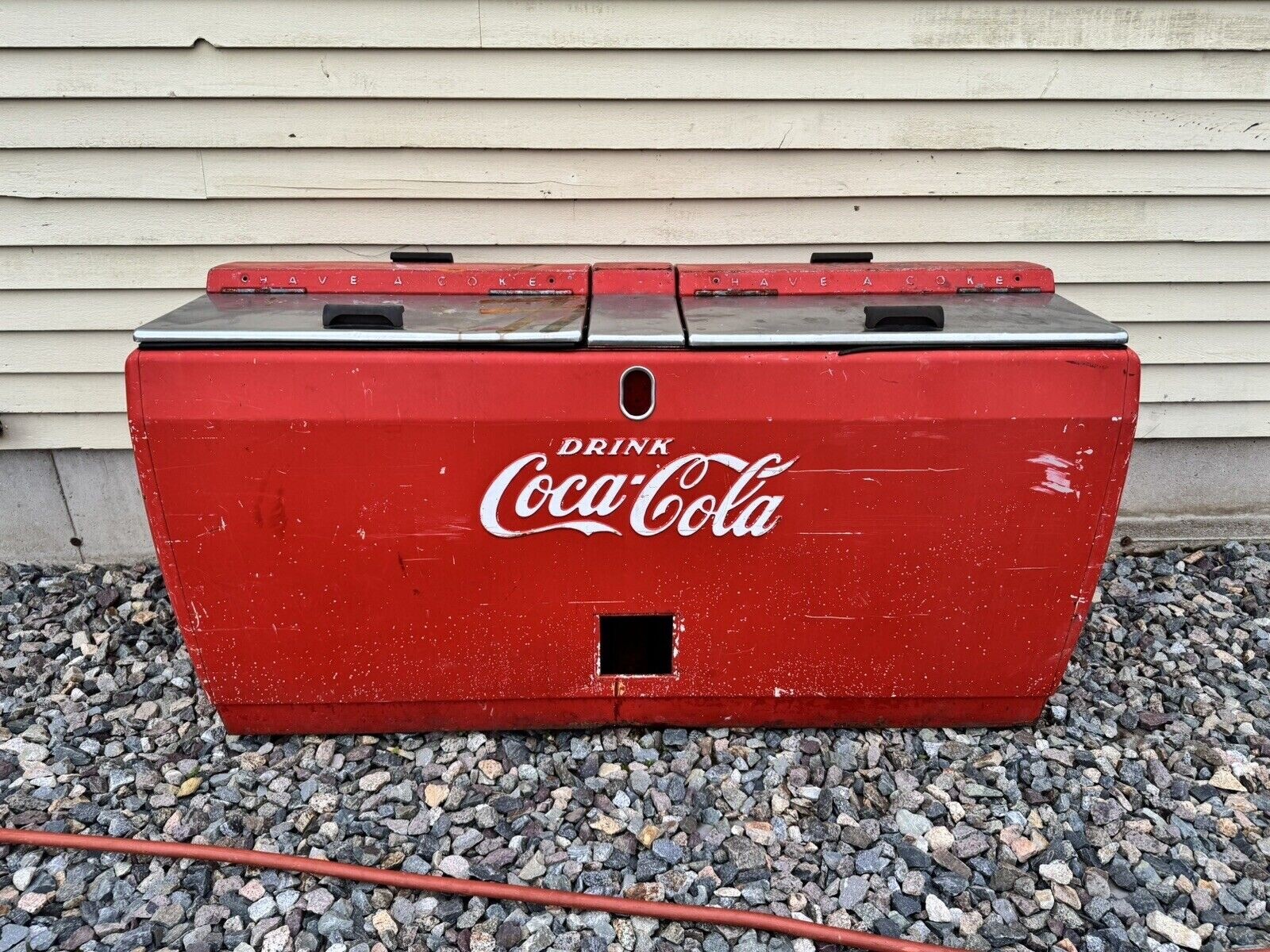 1950 Coca Cola westinghouse wh-22t vintage coke machine
