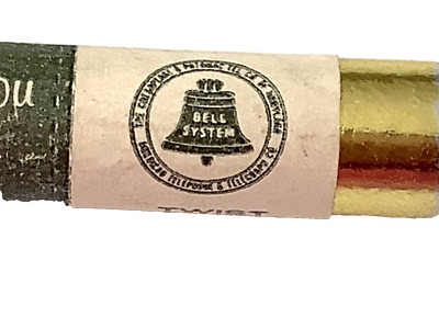   1950s? BELL SYSTEM LOGO PERFUME EXCITING EXTENSION TELEPHONE COLOR NOS  VTG