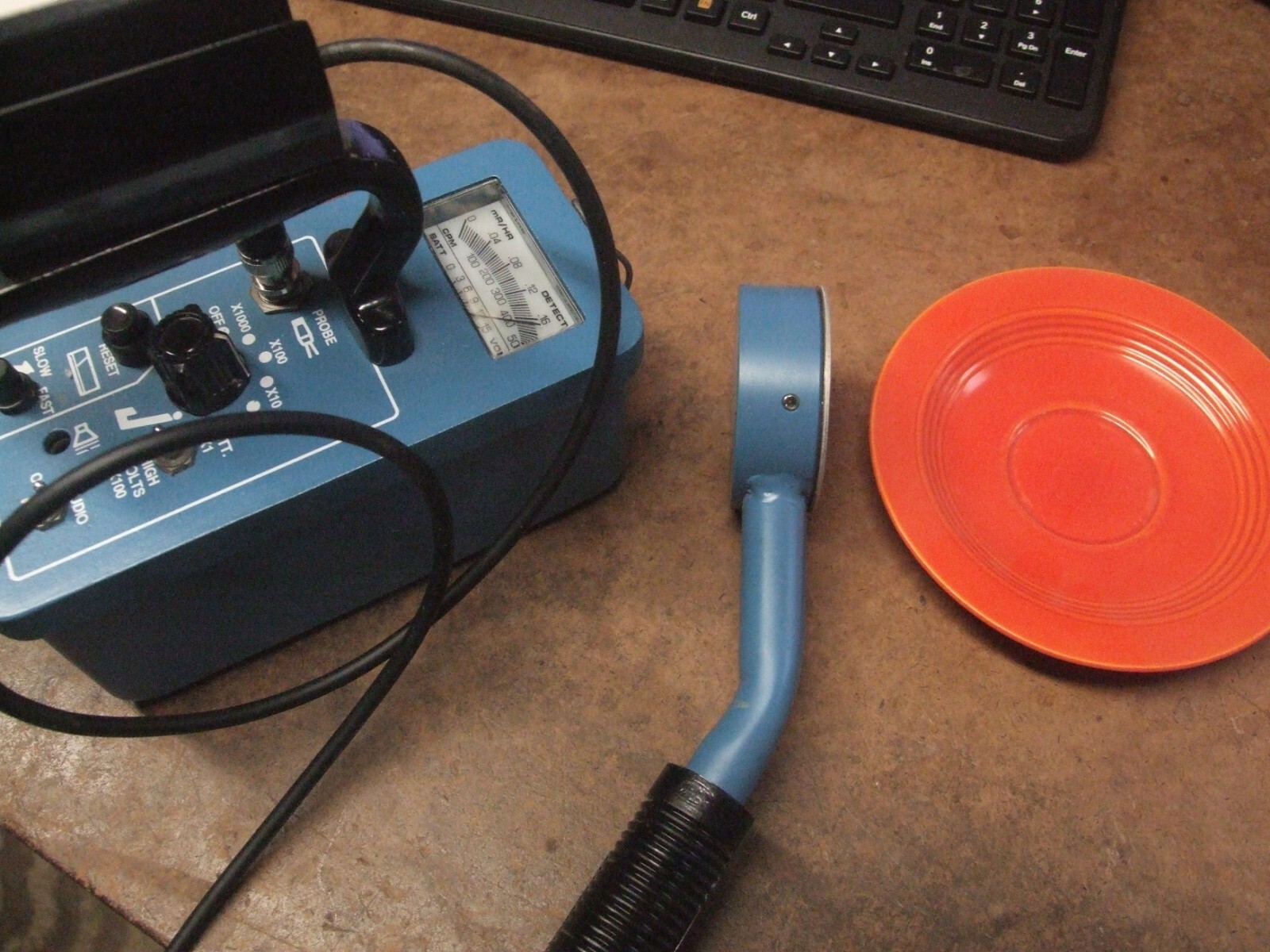 Wm B Johnson GSM-115 Geiger conter survey meter works