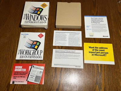 Microsoft Windows for Workgroups Add-on Upgrade for 3.1 1994