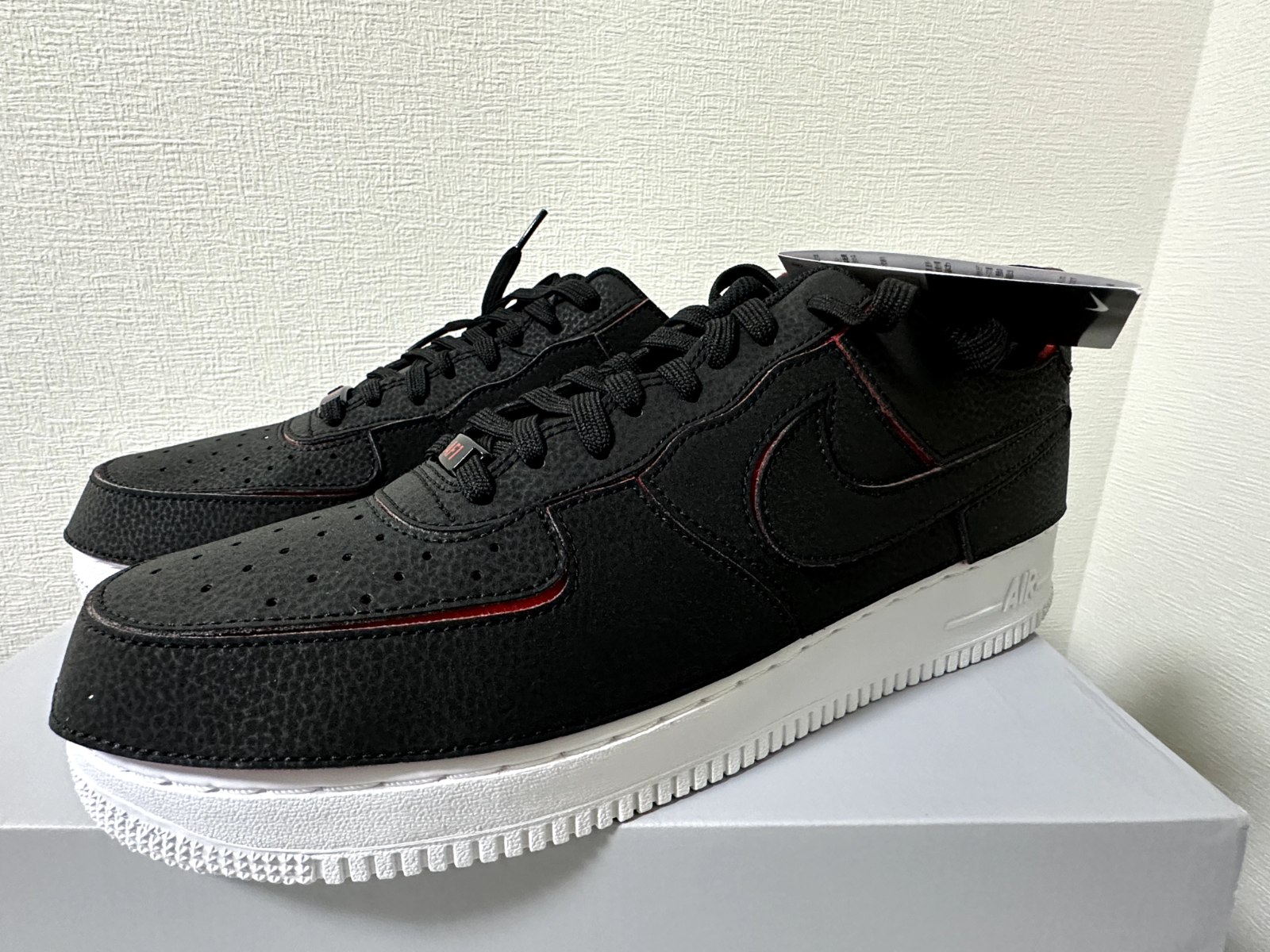 af1 black chile red