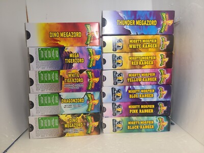 Mighty Morphin Power Rangers Figures 30th Anniversary VHS Style 