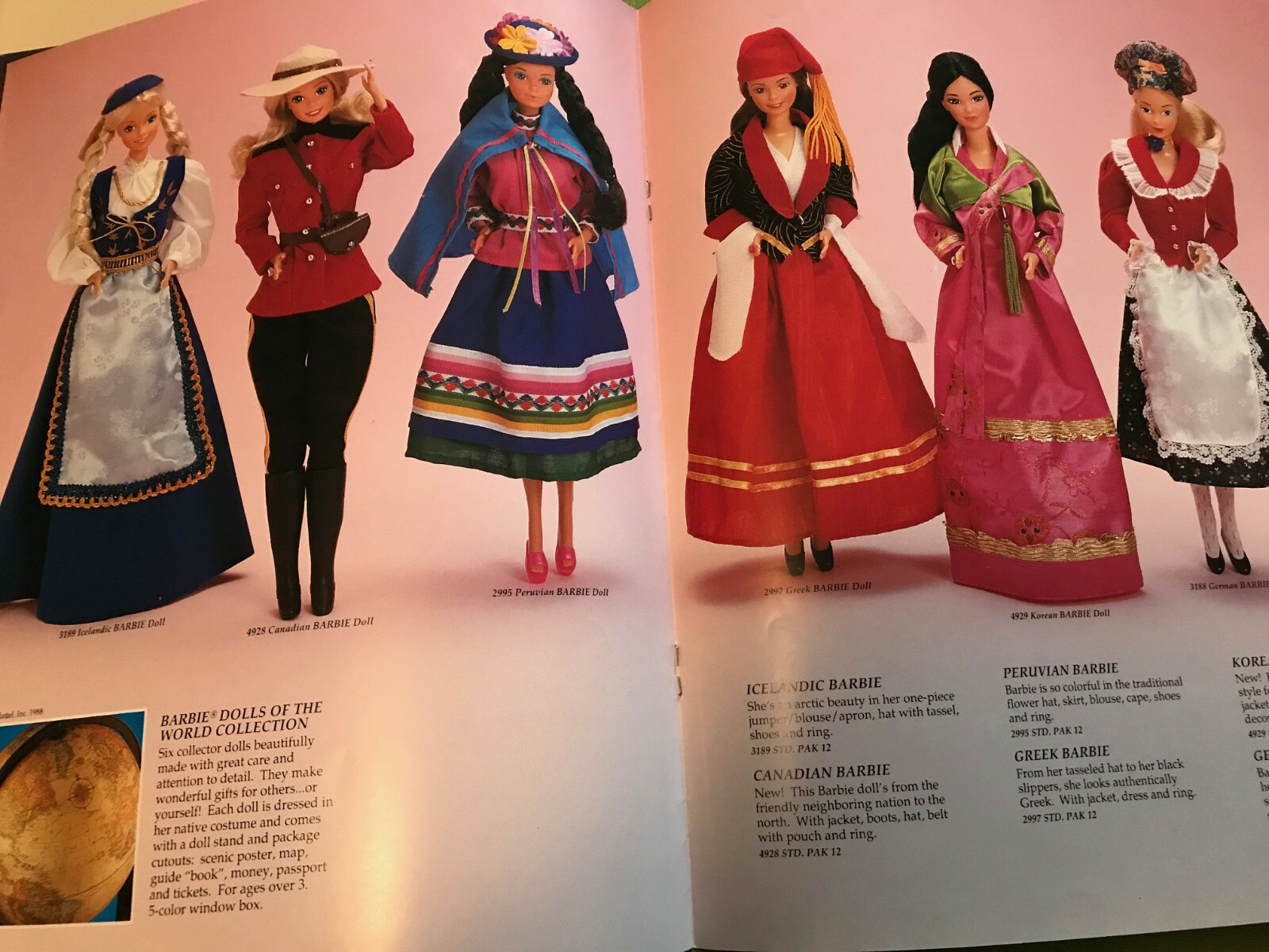 Vintage Mattel1988 Collector Classis Catalog - Barbie, Himstedt Heatland Dolls