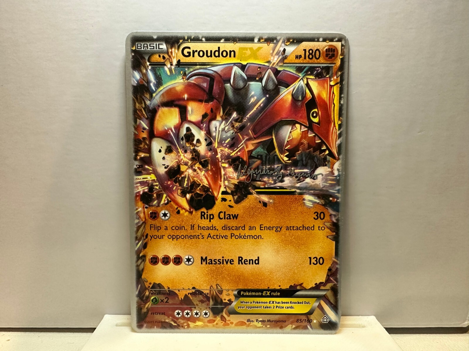 ポケモンカード Groudon EX 2015 GEM MT PSA 10 Gem Mint Groudon EX 008/016 EX Constructed Starter
