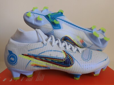 NIKE SUPERFLY 8 PRO FG FOOTBALL GREY-DARK MARINA BLUE SZ 13 [DJ2848-054]