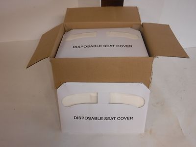 Tough Guy Toilet Seat Cover, 14-1/4'' x 17-1/8'', 5000 Sheet per case, 2VEX6A (T)