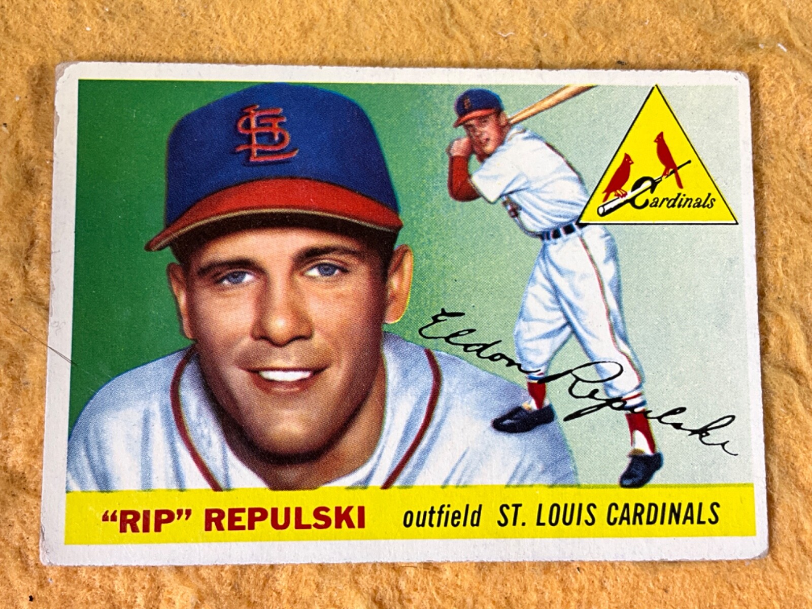 M10-69 BASEBALL CARD - RIP REPULSKI - ST. LOUIS CARDINALS